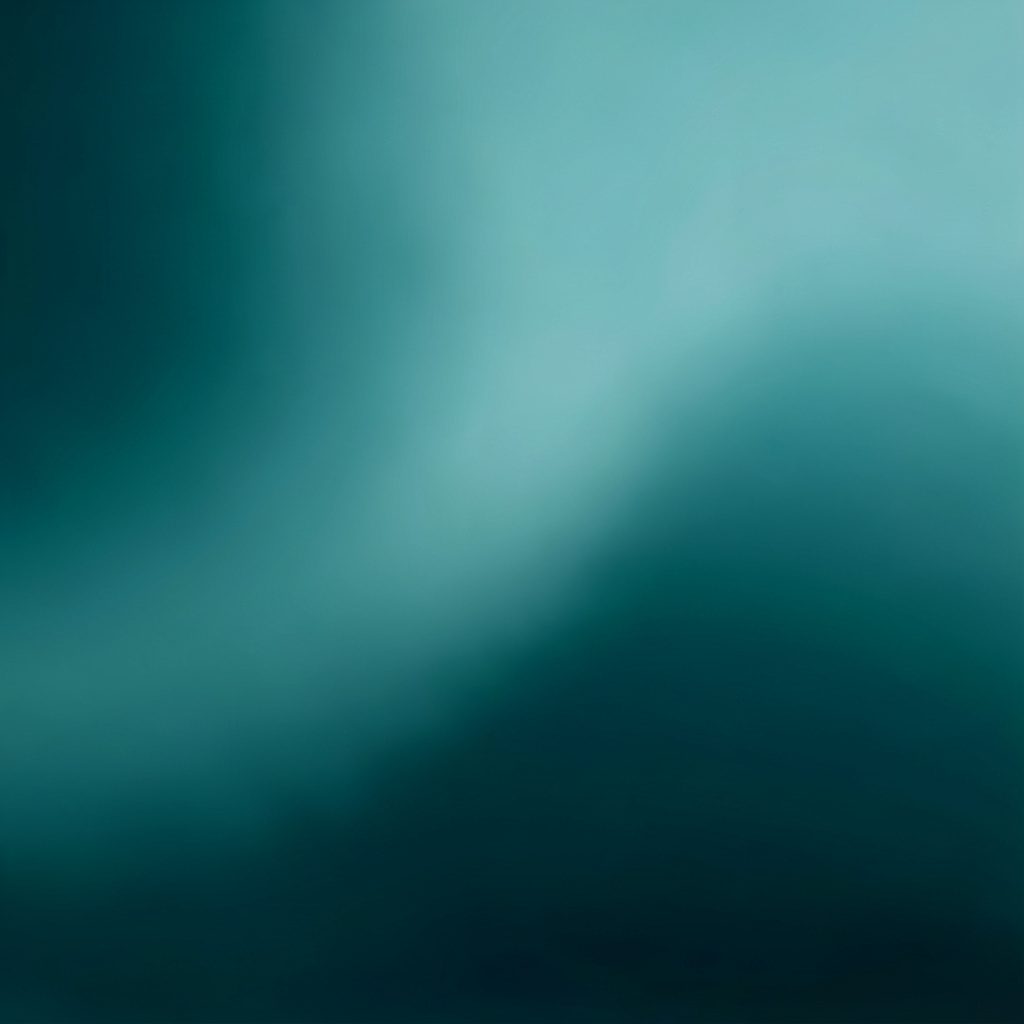 Soft teal and slate gradient block with subtle texture, calm professional mood