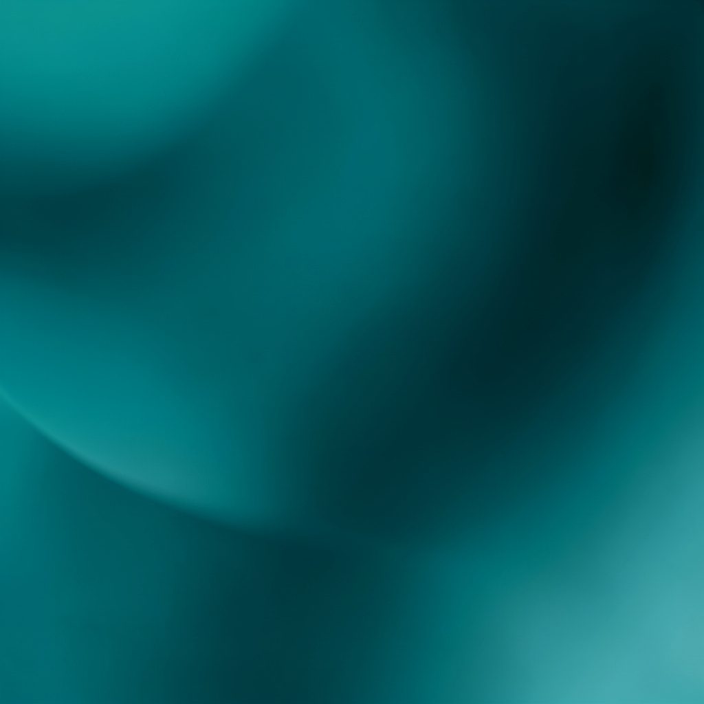 Soft teal and slate gradient backdrop with subtle abstract light streaks in cool blue and dark grey tones